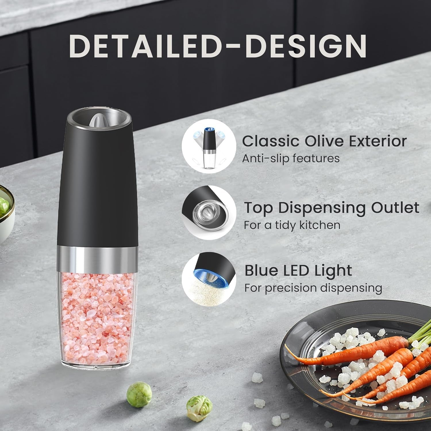 battery-operated-salt-and-pepper-grinder-set-2-pack-black-gravity-activated-automatic-grinder-with-led-light-adjustable-coarseness-each-uses-6-aaa-batteries-kitchen-daily-seasoning