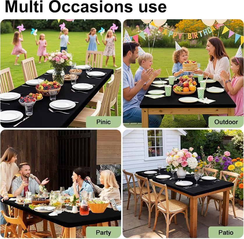 6-pack-rectangle-picnic-table-cloth-waterproof-elastic-fitted-tablecloths-washable-polyester-rectangular-patio-table-cover-for-camping-indoor-and-outdoor-black-30x72
