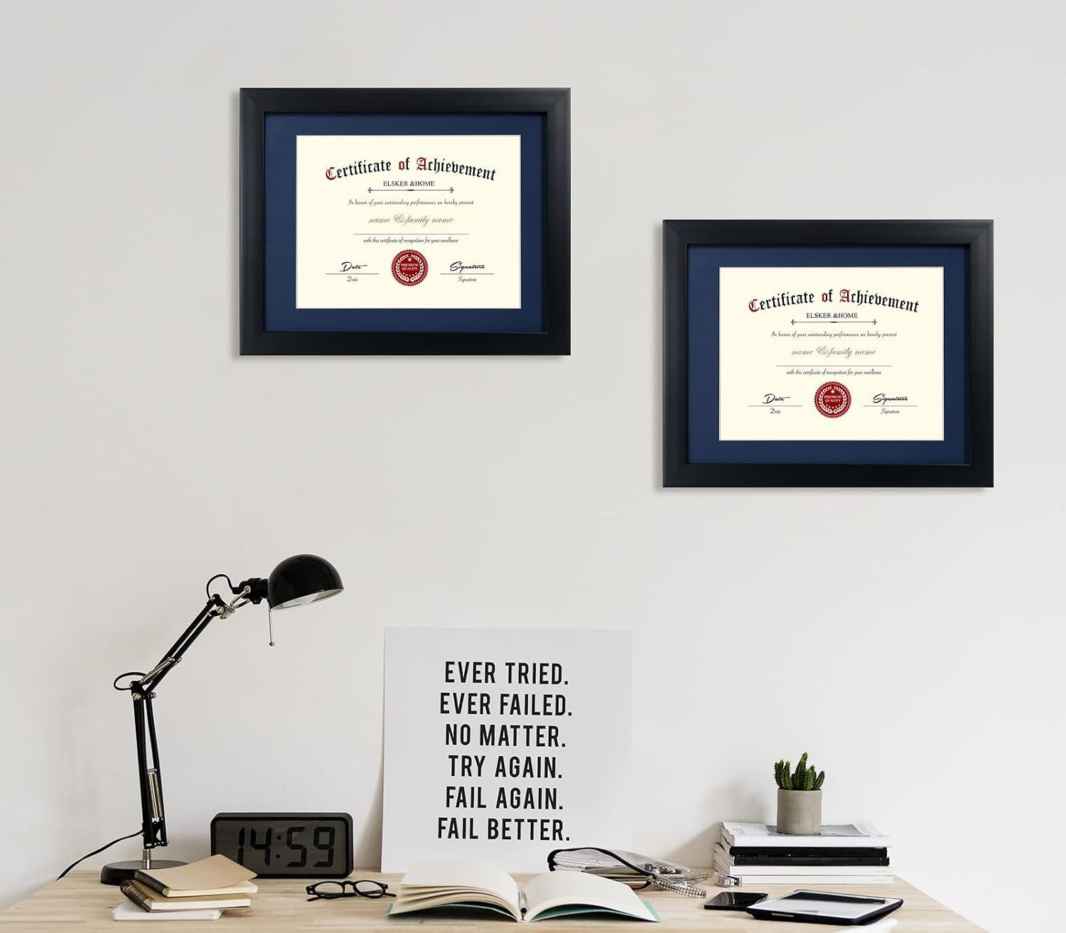 certificate-frames-8-5-x-11-black-fits-diploma-8-5-x-11-with-blue-mat-or-11x14-without-mat-shatter-resistant-glass-document-degree-picture-award-frame-for-tabletop-or-wall-display