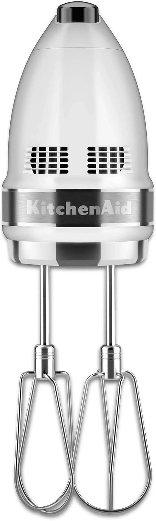 Kitchenaid 7 Speed Hand Mixer, KHM7210, White | 7 Speeds, Pro Whisk Attachment, Stainless Steel Turbo Beater II, Lockable Swivel Cord, Dishwasher-Safe Accessories3