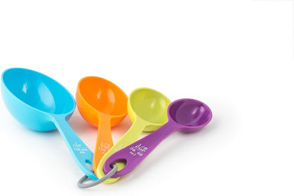 Measuring Cup Set, 1/8 Cup to 1 Cup, Multicolored Measuring Set2