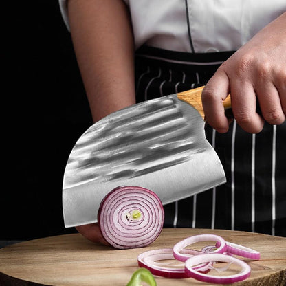 Meat Cleaver, 6 Inch Chef Knife Slicing Meat Chop Vegetables Kitchen Knives Hand Forge Butcher Knife Fruit Knife5