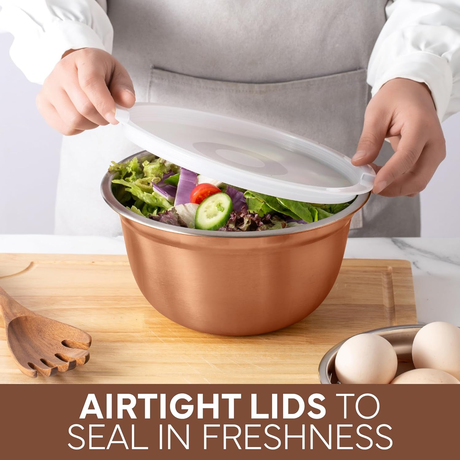 18-piece-mixing-bowls-set-with-airtight-lids-stainless-steel-bowl-organizers-food-storage-containers-meal-prep-nesting-salad-bowls-for-cooking-baking-kitchen-use-copper