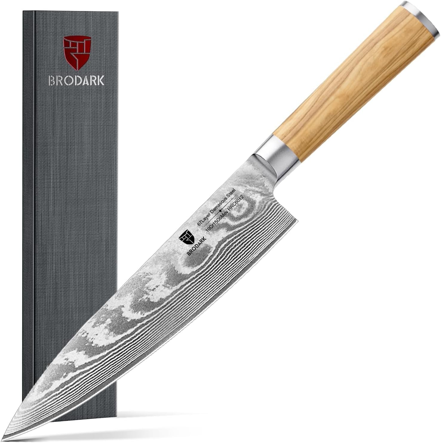 damascus-chef-knife-8-inch-japanese-steel-knife-olive-wood-handle