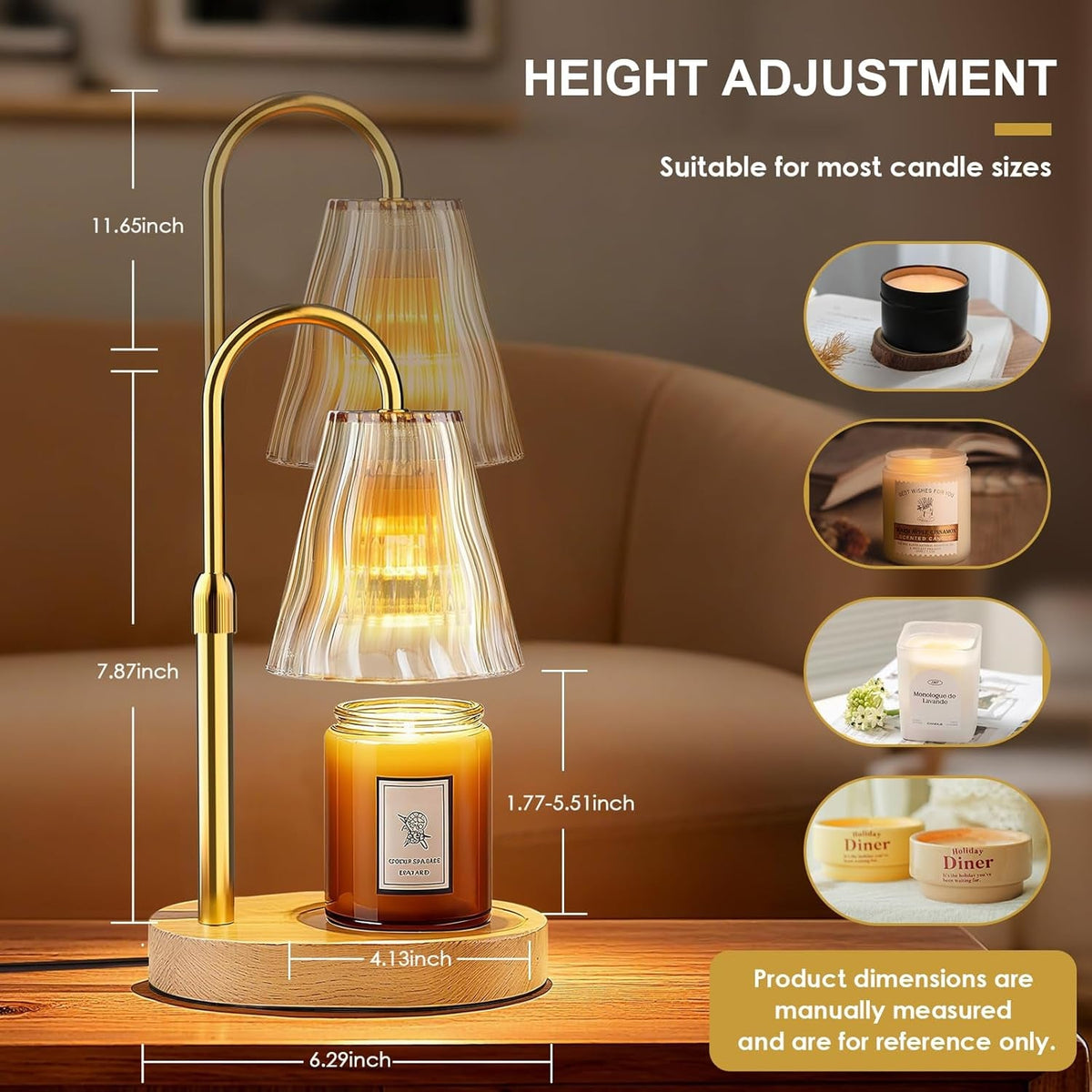 candle-warmer-lamp-with-timer-dimmer-birthday-gifts-for-women-mom-friend-sister-house-warming-gifts-new-home-decor-office-apartment-dorm-room-wax-melt-warmer-for-jar-candles-with-2-bulbs