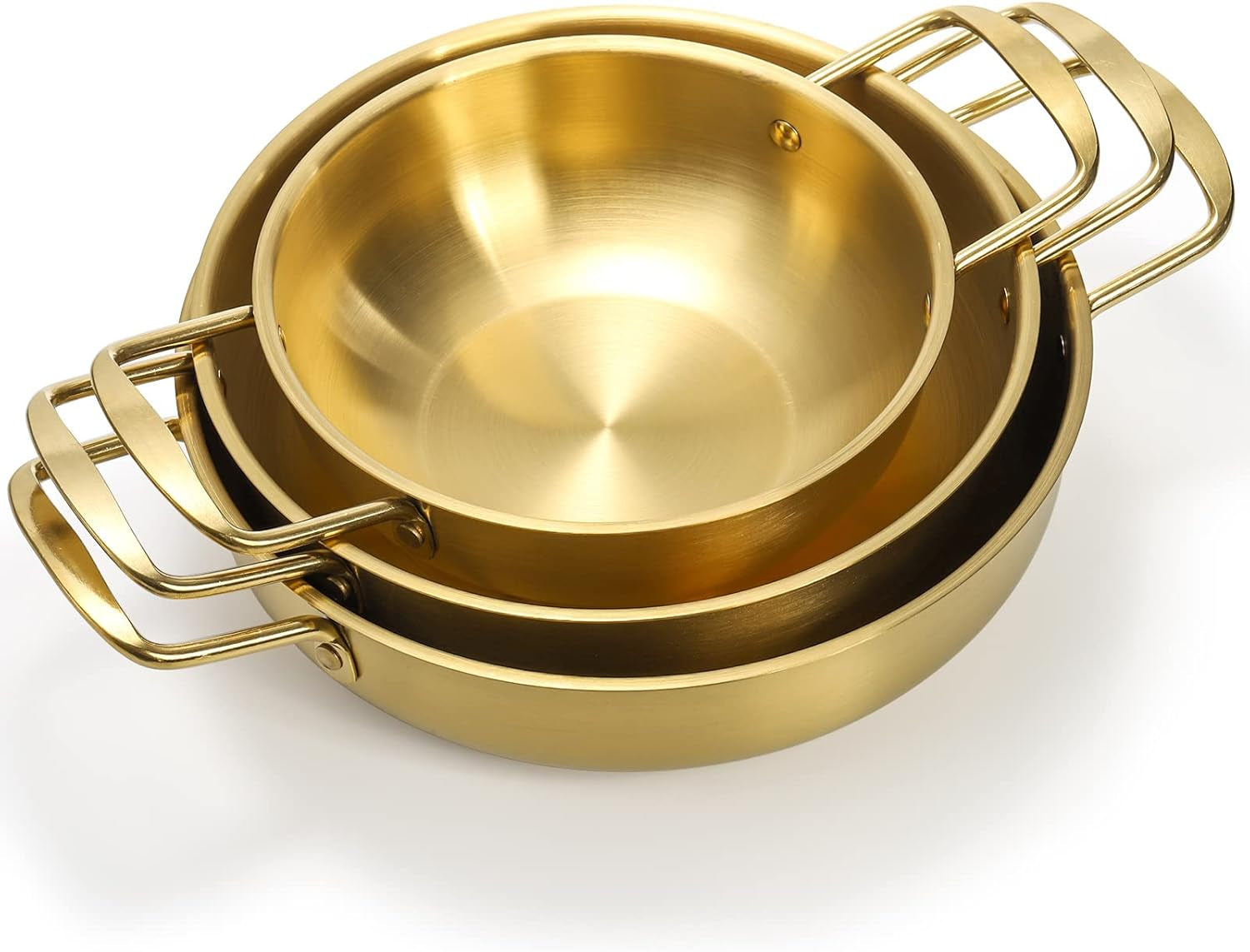 set-of-3-korean-ramen-noodle-pot-with-handles-stainless-steel-everyday-pan-golden-korean-cooking-pot-for-soup-noodle-pasta-home-and-outdoor-dishwasher-safe-size-7-8-7-9-5