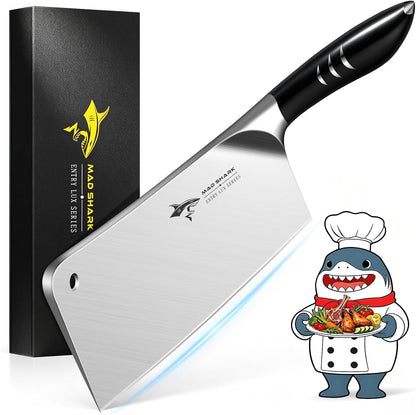 7.5 Inch Meat Cleaver with German Military Grade Composite Steel1