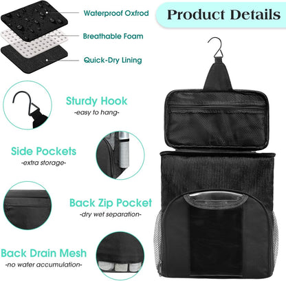 Mesh Shower Caddy Portable Dorm Room Essentials, Toiletry Tote Bag4