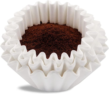 Coffee Filters 8-12 Cup, 7.875 Inch X 3.25 Inch, 100 Count Basket Coffee Filters, White Disposable 8 to 12 Cup Coffee Filter Paper1