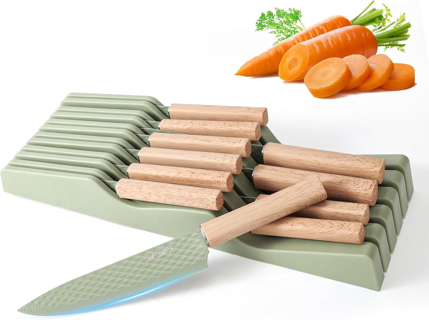 knife-block-set-12-pieces-kitchen-knife-set-with-in-drawer-knife-block-stainless-steel-knife-set-with-6pcs-steak-knives-ultra-sharp-non-stick-coating-chef-knife-set-drawer-knife-organizer-pink