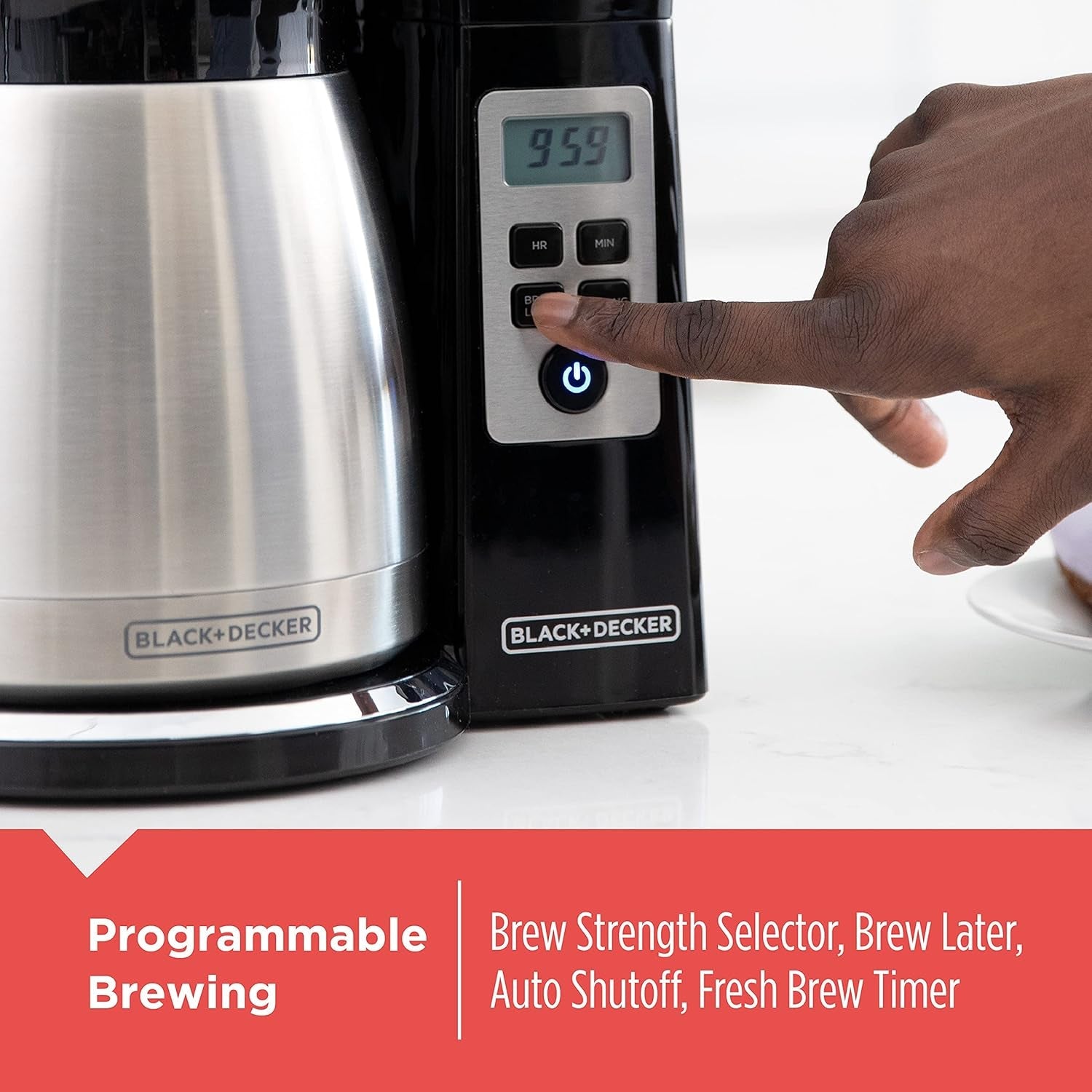 black-decker-12-cup-thermal-programmable-coffee-maker-with-brew-strength-and-vortex-technology-black-steel-cm2046s-programmable-coffee-maker-with-vortex-showerhead-brew-strength-control-and-mess-free-perfect-pour-spout