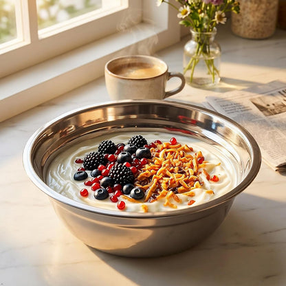 4-Pack Stainless Steel Metal Prep Bowl, Mixing Bowl, 2 Quart7