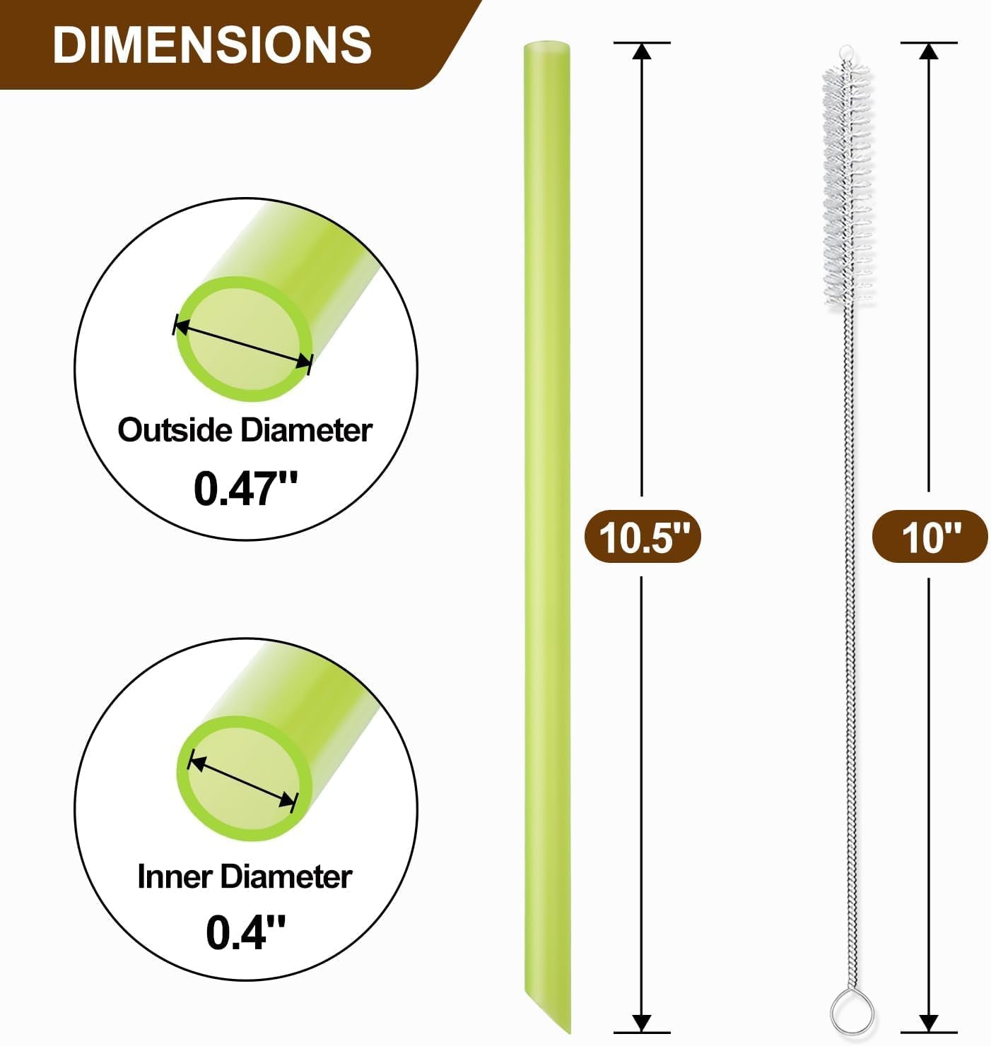 angled-tips-8-pcs-reusable-jumbo-wide-boba-straws-smoothie-straws-multi-colors-reusable-straw-bpa-free-food-grade-tritan-plastic-straw-for-bubble-teatapioca-boba-pearls-milkshakes-w-2-brushes