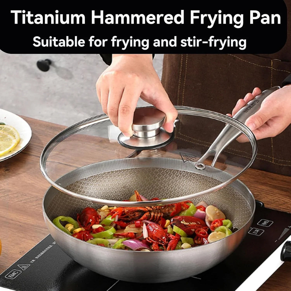 titanium-wok-for-cooking-titanium-frying-pans-multifunctional-ultra-durable-scratch-resistant-non-stick-even-heating-titanium-wok-for-cooking-includes-lid-9-44in
