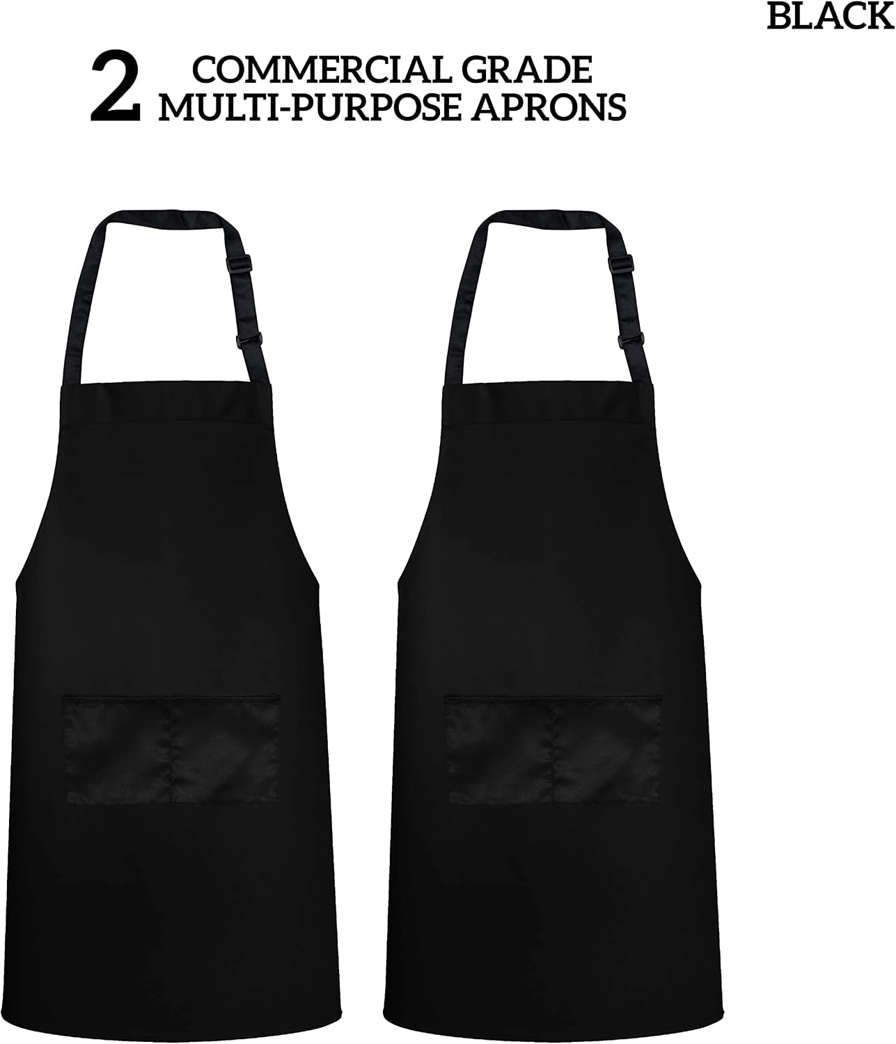 12-pack-bib-apron-unisex-black-aprons-machine-washable-aprons-for-men-and-women-kitchen-cooking-bbq-bulk-pack-of-12-no-pockets-black