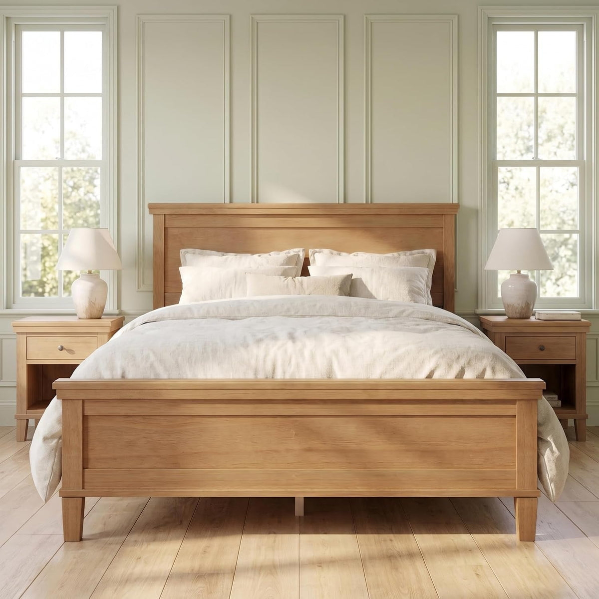 king-size-wood-platform-bed-frame-with-headboard-farmhouse-style