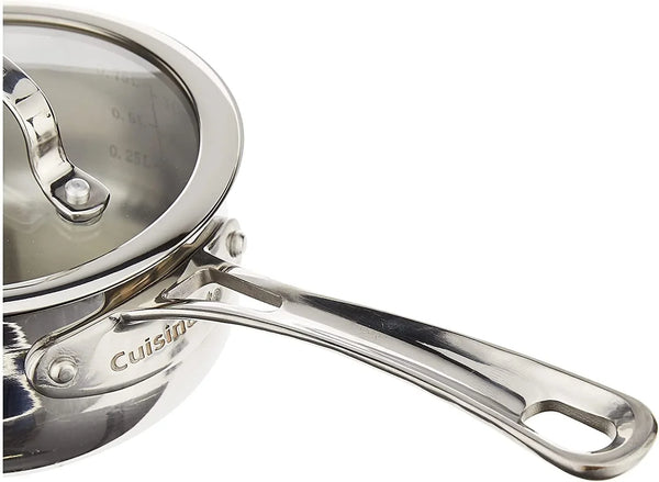 419-14 Contour Stainless 1-Quart Saucepan with Cover3