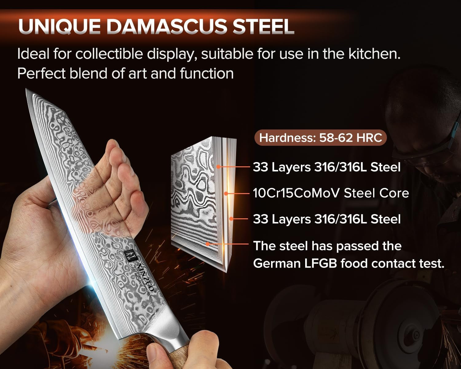 damascus-8-3-inch-kiritsuke-chef-knife-hand-forged-high-carbon-steel-sharp-kitchen-cutting-knife-comfortable-ergonomic-full-tang-figured-sycamore-wood-handle