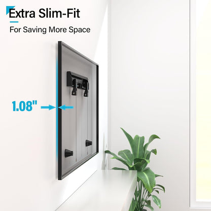 No Drill No Stud TV Wall Mount for 26-65 Inch TV up to 154 Lbs | Non Damage Wall, Drywall TV Mount, Studless TV Mount, Max VESA 400X400Mm, Easy Install Low Profile Wall Mount TV Bracket4