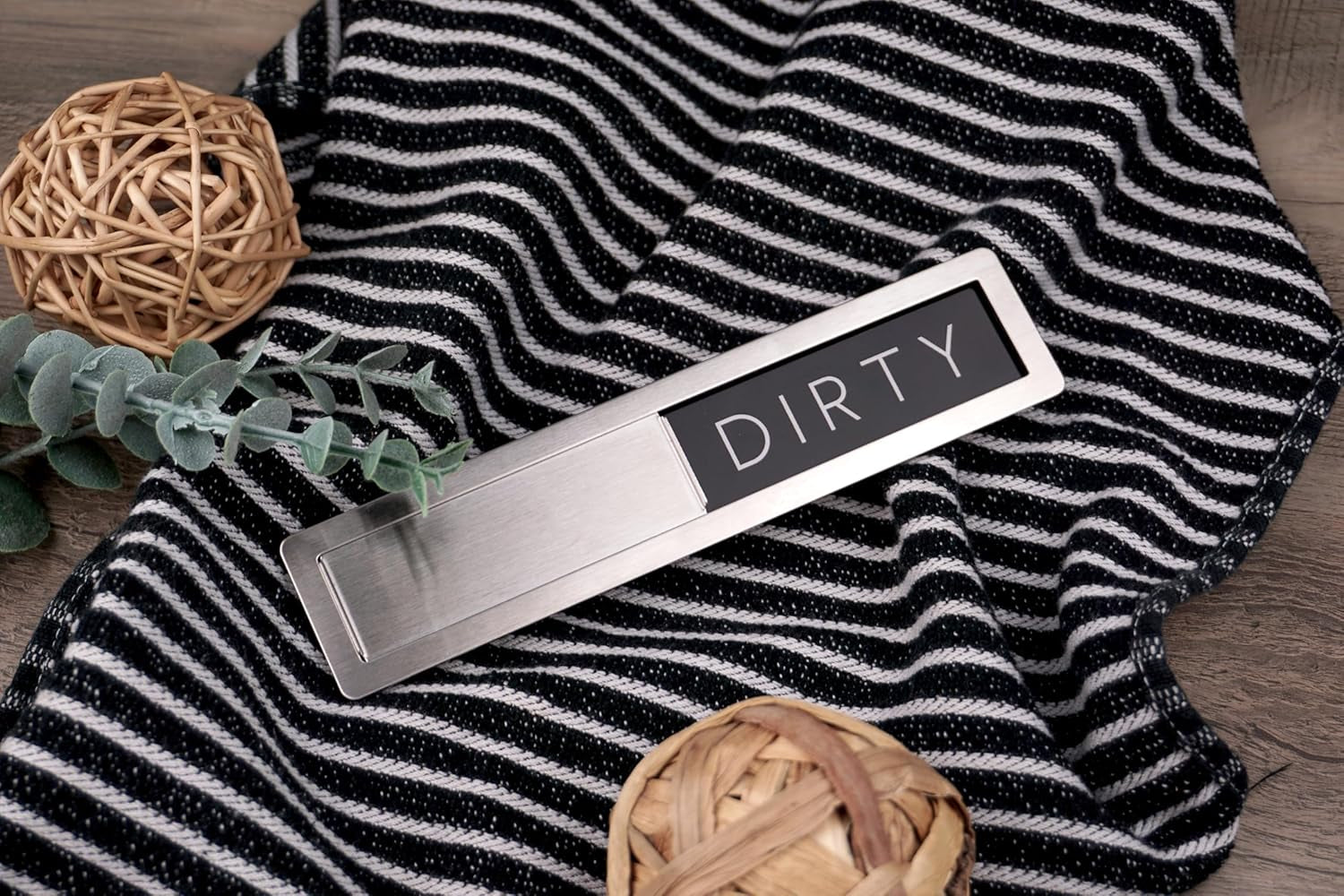 stainless-steel-dishwasher-magnet-clean-dirty-sign-premium-magnetic-signs-that-say-clean-dirty-optional-sticker-adhesive-for-non-metal-surface-dish-washers-black-white-minimalistic-style