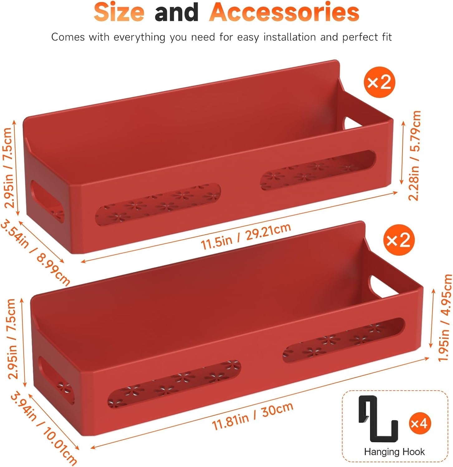 4-pack-magnetic-spice-rack-for-refrigerator-with-hooks-red