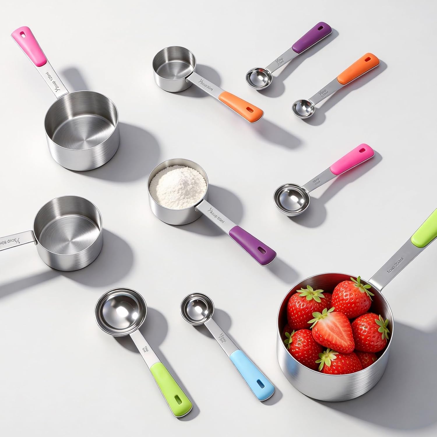 measuring-cups-and-spoons-set-stainless-steel-10-piece-for-cooking-and-baking-5-cups-5-spoons-colorful-handles