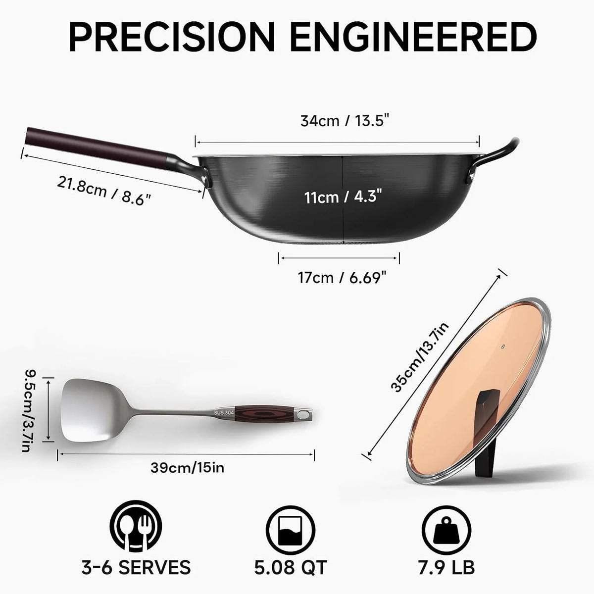 13-5-carbon-steel-wok-pan-pre-seasoned-flat-bottom-woks-stir-fry-pans-chinese-cookware-with-lid-spatula-for-pan-fry-stir-fry-steam-bbq-camping-compatible-with-induction-gas