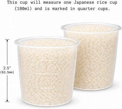 180Ml PP Rice Measuring Cup Compatible with Zojirushi Rice Cookers 8-M-CUP 2 Pack2