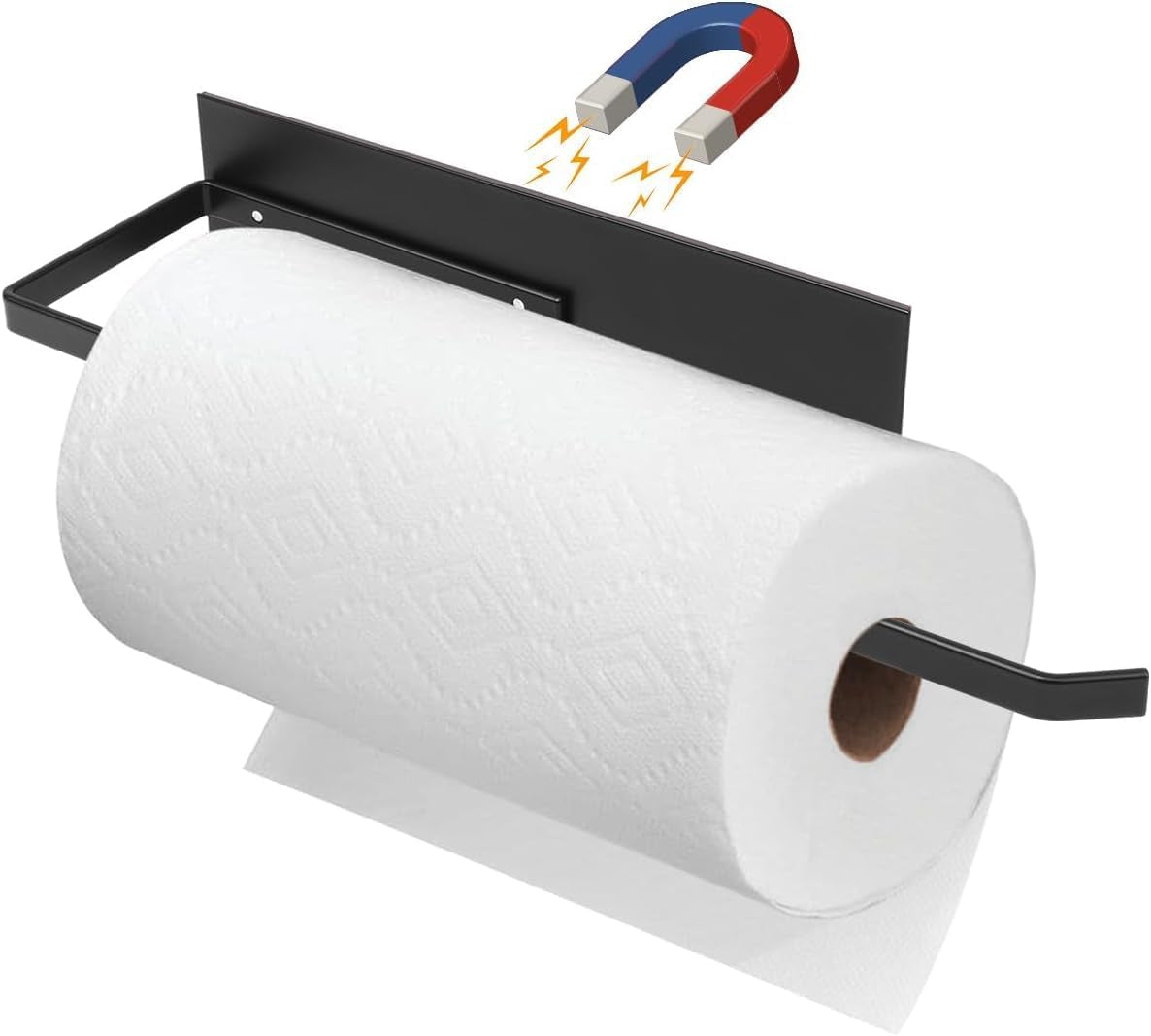 paper-towel-holder-magnetic-paper-towel-holder-for-fridge-toilet-paper-roll-holder-magnet-towel-rack-wall-mount-fridge-organizer-for-paper-towels-rolls-bathroom-pantry-rv-kitchen-storage
