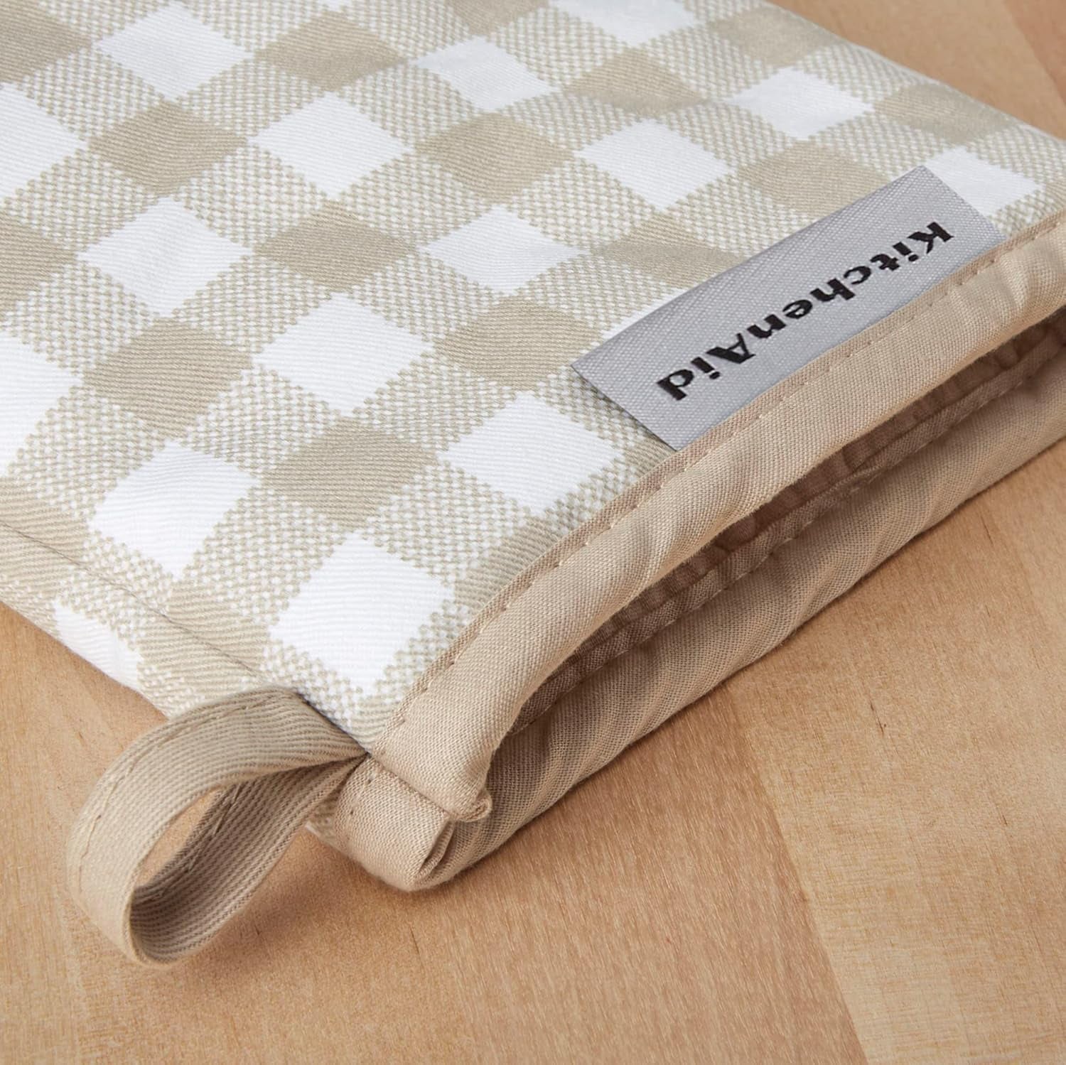 gingham-mini-oven-mitt-2-pack-set-milkshake-tan-5-5x8