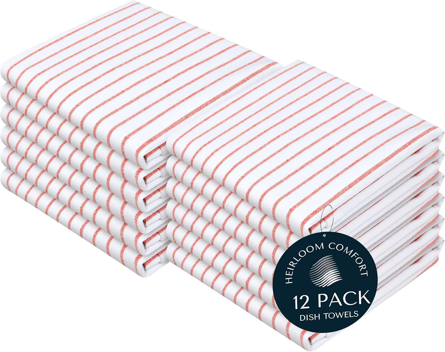 red-stripe-cotton-kitchen-towels-set-of-12-durable-super-absorbent-dishcloths-pack-classic-stripe-towel-set-quick-dry-towels-for-daily-kitchen-use-wiping-drying-dishes