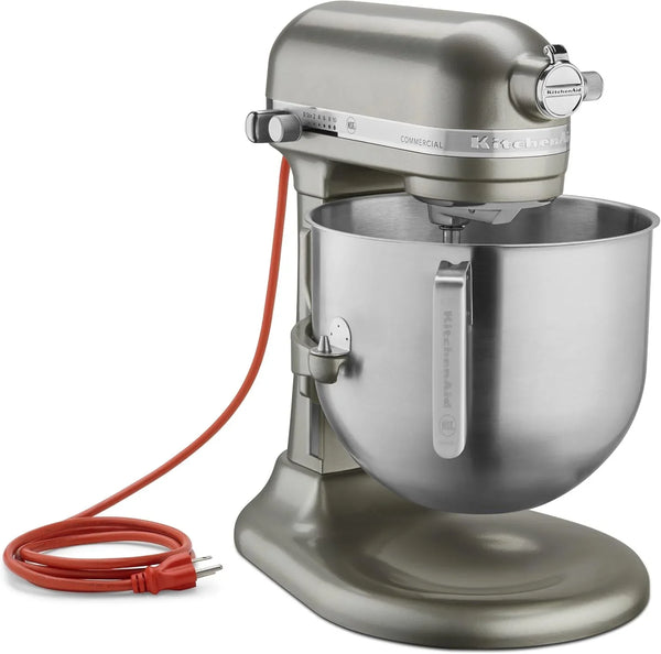Kitchenaid KSM8990CU 8-Quart Commercial Countertop Mixer, 10-Speed, Gear-Driven, Contour Silver4