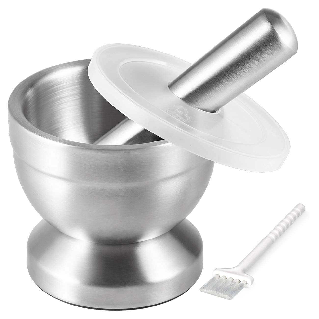 18-8-stainless-steel-mortar-and-pestle-with-brush-pill-crusher-spice-grinder-herb-bowl-pesto-powder