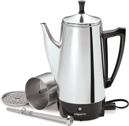 02811 Stainless Steel 12-Cup Electric Coffee Percolator3