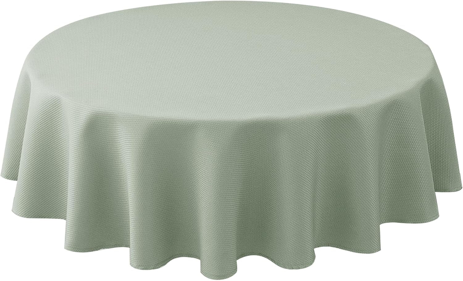 round-tablecloth-60-inch-sage-outdoor-fabric-table-cover-small-circle-folding-table-cloths-linen-water-resistant-washable-for-kitchen-dining-picnic-patio-outdoor-party-restaurant-tables