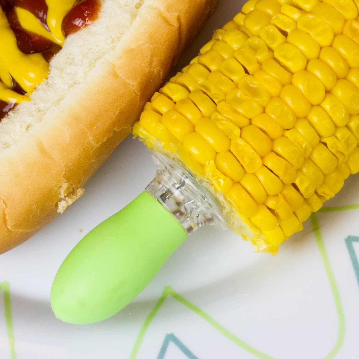 classic-ez-store-jumbo-corn-holders-8-piece-set-yellow-green-blue-orange