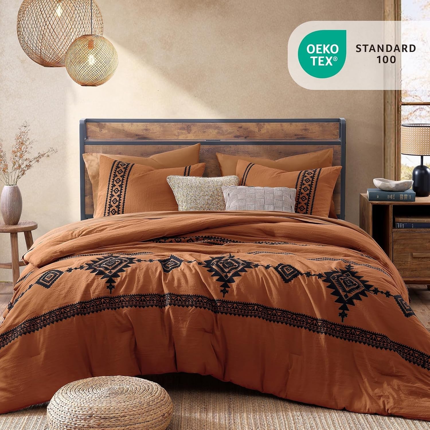 embroidery-queen-comforter-set-7-pieces-burnt-orange-bed-in-a-bag