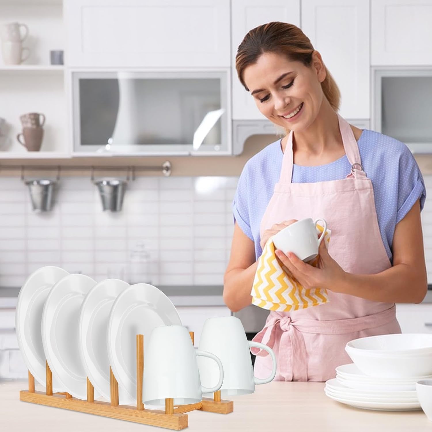 bamboo-wooden-dish-racks-plate-stand-holder-vertical-drainer-kitchen-cabinet-organizer-for-dish-pots-lids-bowls-cups-and-cutting-boards-and-books2-packs