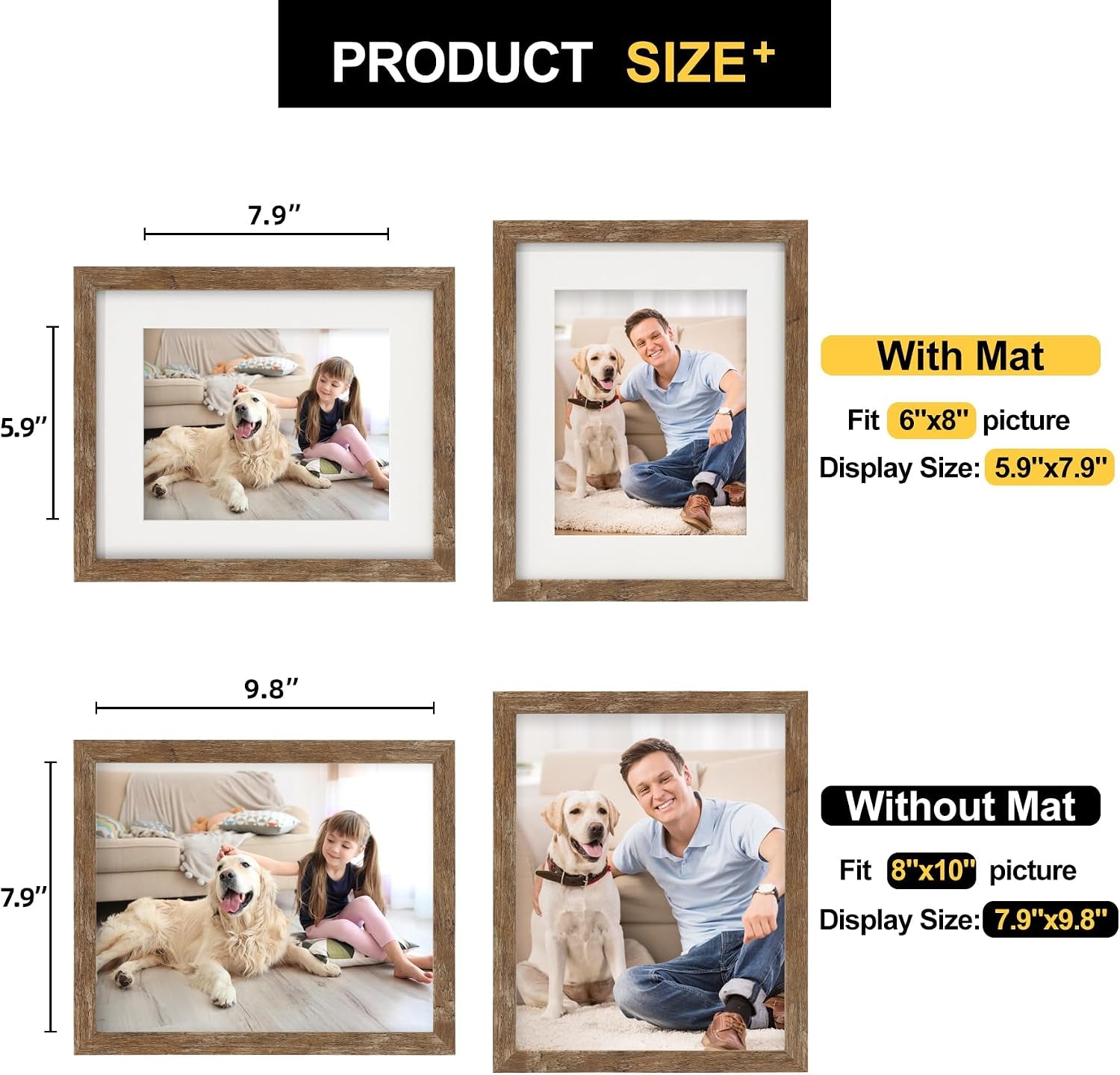 8x10-picture-frames-with-6x8-mat-set-of-6-rustic-brown