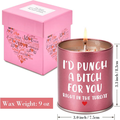 Christmas Birthday Sister Gifts for Women Her Funny Scented Candle2