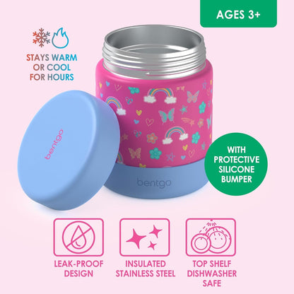 Bentgo Kids Stainless Steel Leak-Proof Food Jar for Hot or Cold Food3