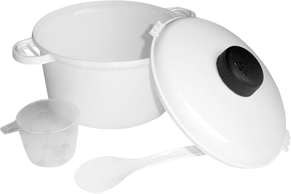 '- 2.6 Qt. Microwave Pressure Cooker - Non-Stick Surface and Locking Lid - Cooks up to 12 Cups of Cooked Rice (6 Cups Uncooked)2