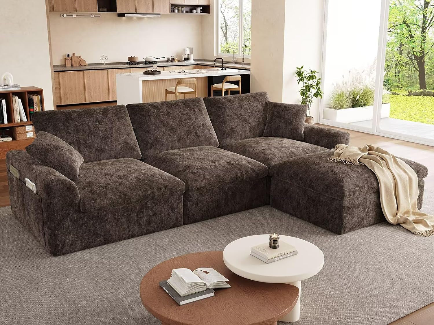 119-cloud-couch-sectional-for-living-room-oversized-boneless-couches-with-ottoman-convertible-l-shaped-3-seater-modular-sofa-modern-sectional-sofa-with-adjustable-backrest-brown