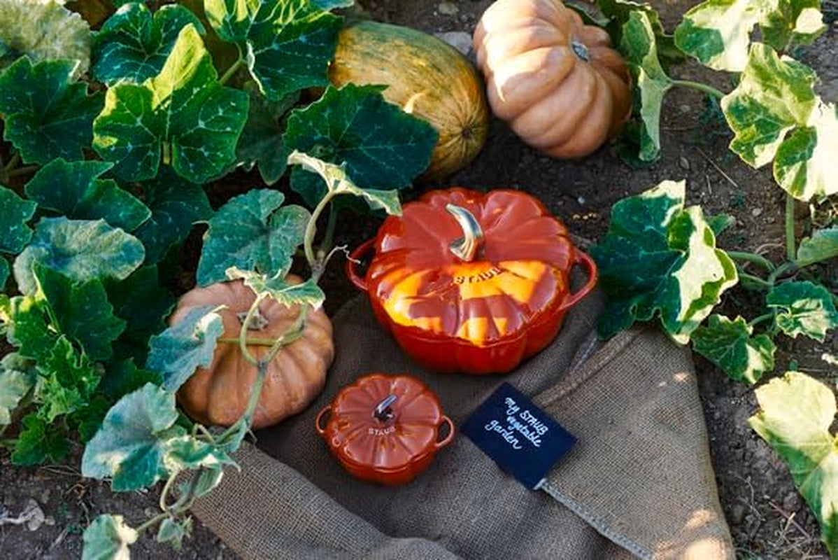staub-la-cocotte-special-shape-40511-554-pumpkin-cocotte-cinnamon-5-9-inches-15-cm-0-2-fl-oz-0-68-ml-ceramic-heat-resistant-storage-container-microwave-safe