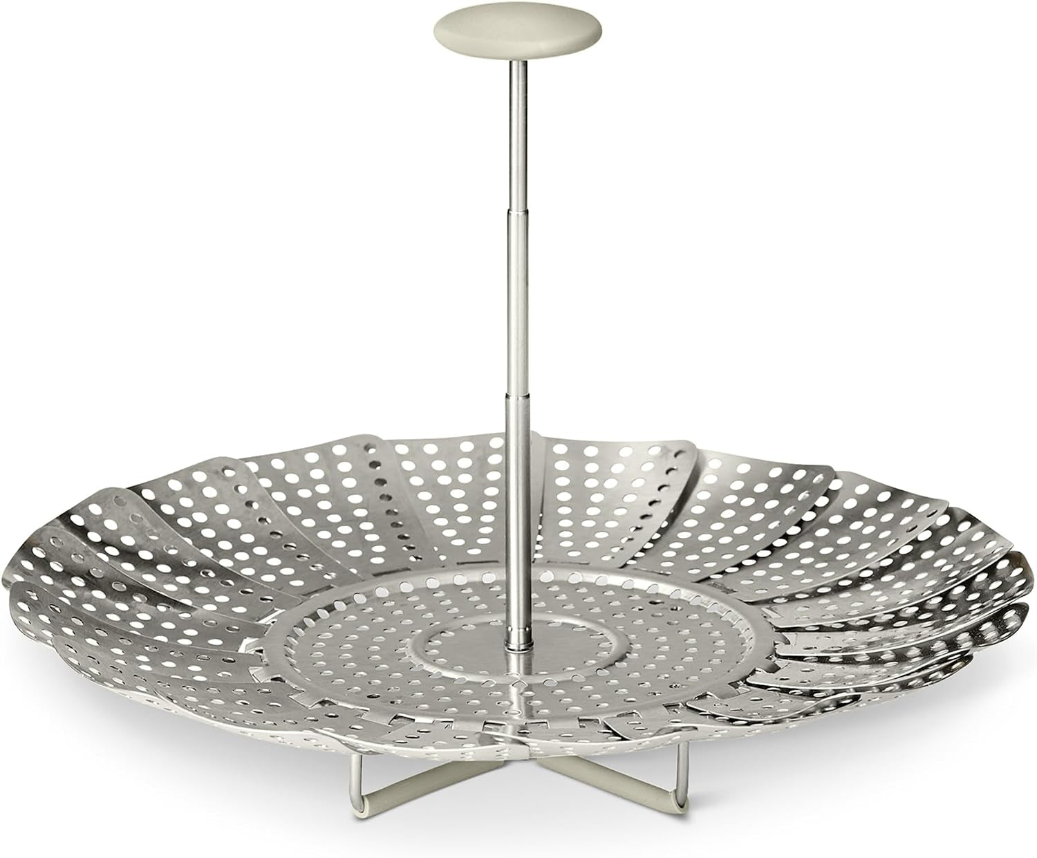 extendable-steamer-basket-for-vegetables-dumplings-and-seafood-expands-from-5-6-to-9-25-in-stainless-steel-dishwasher-safe