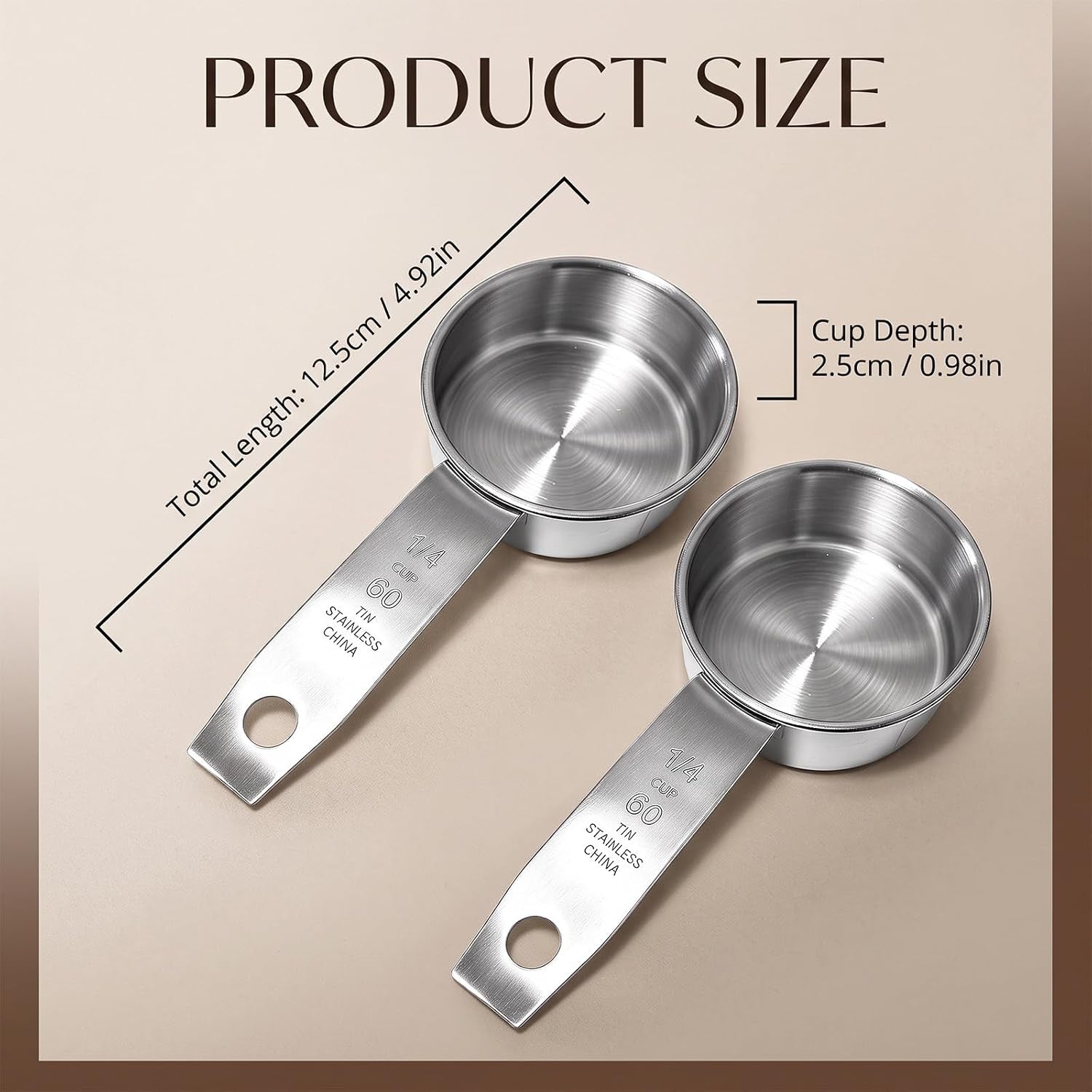2-pcs-1-4-cup-stainless-steel-measuring-cups-60ml-2oz-metal-coffee-scoop-cat-dog-food-scoops-for-wet-dry-ingredients-cooking-baking-feeding-durable-dishwasher-safe
