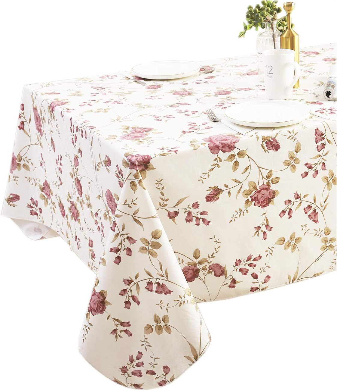 heavy-duty-vinyl-tablecloth-with-flannel-backing-waterproof-oil-proof-plastic-table-cloth-stain-resistant-wipeable-rectangle-or-square-table-cover-for-indoor-and-outdoor-flowers-54x54-inch