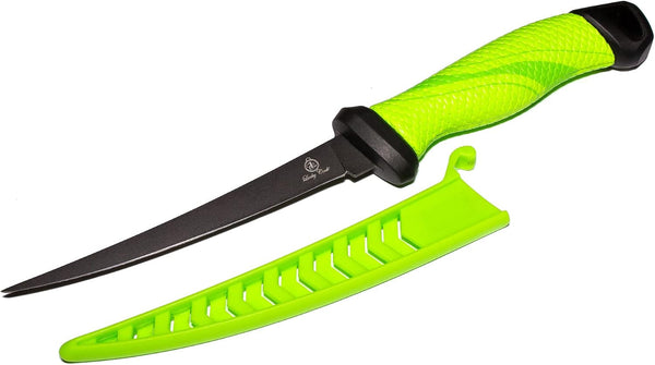Sharp Curved Fish Fillet Knife 6.5 Inch, Flexible Thin and Sturdy Knife with Ergonomic Handle1