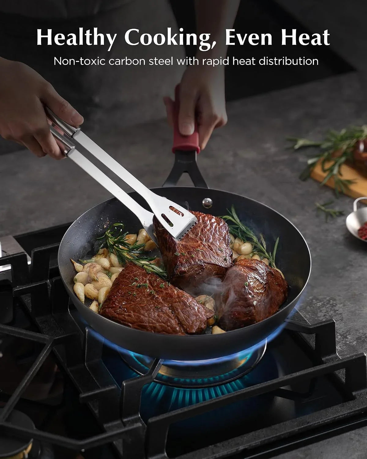 carbon-steel-pan-10-inch-nonstick-frying-pan-skillet-pre-seasoned-carbon-steel-cookware-with-removable-silicone-handle-holder-indoor-outdoor-induction-oven-safe
