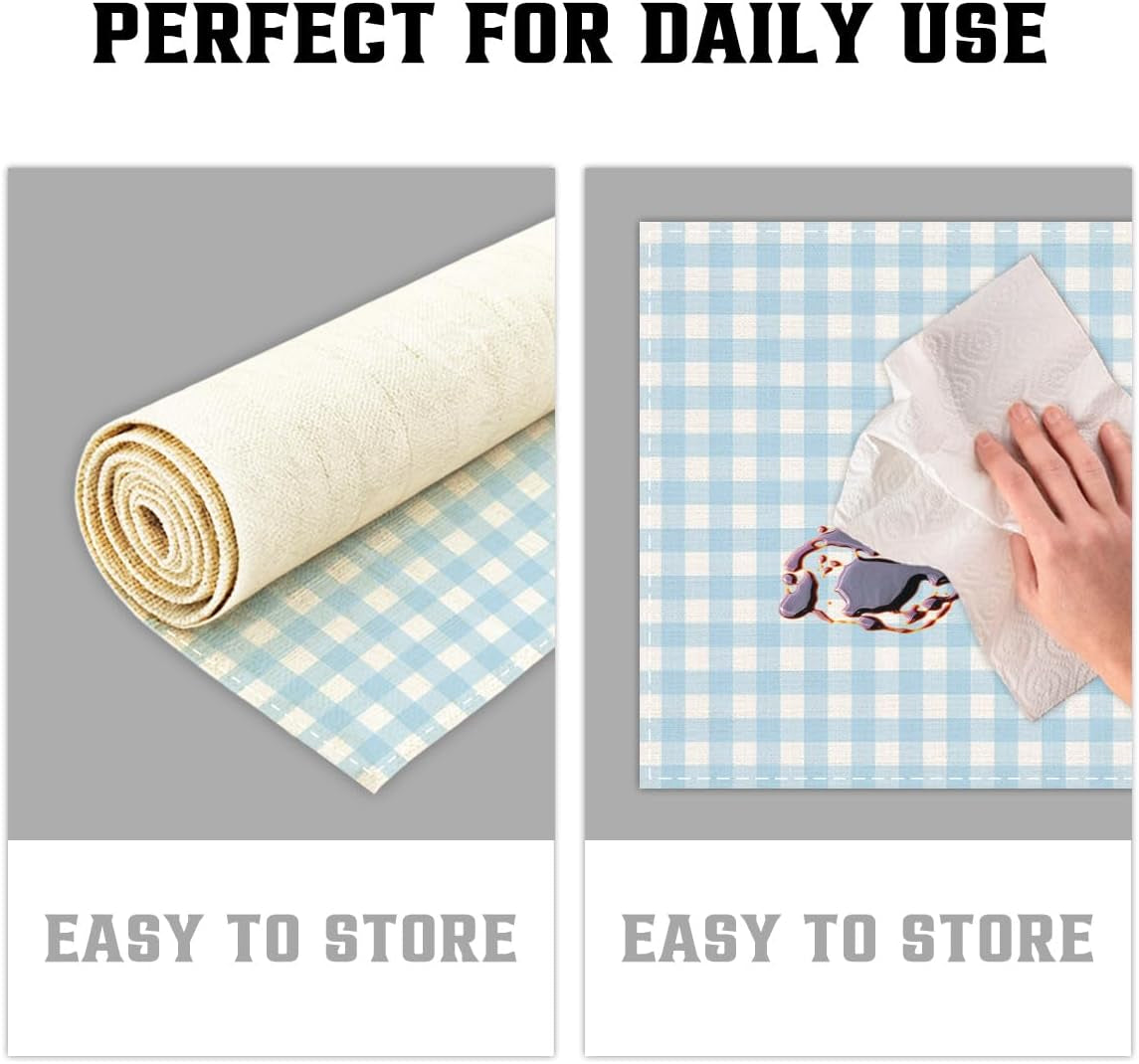 blue-and-white-gingham-linen-placemats-set-of-4-waterproof-washable-heat-resistant-place-mats-12x18-inch-table-mat-for-restaurant-outdoor-indoor-home-kitchen-party-dining-decoration-15